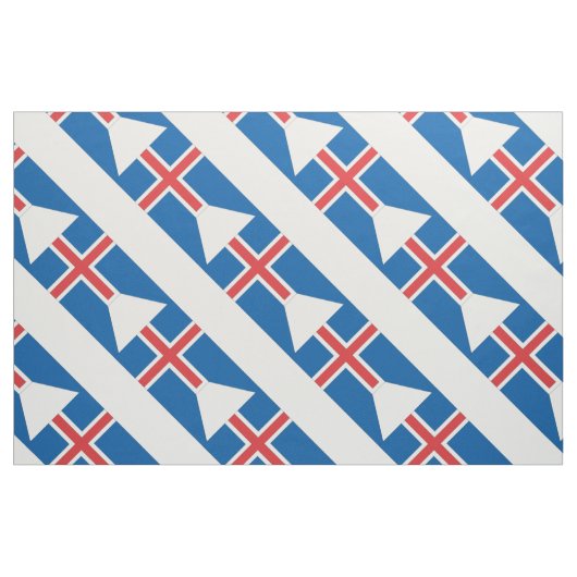Tissu Drapeau Islande (Yard)