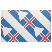 Tissu Drapeau Islande (Fat Quarter)