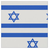 Tissu Drapeau Israël étoile bleue de David (Détail)