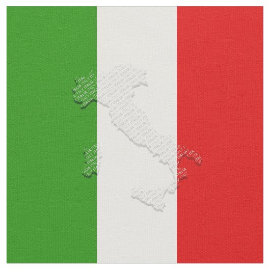 Tissu Drapeau italien (Fermer)