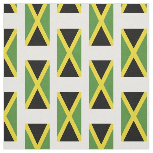 Tissu Drapeau jamaïcain (Échantillon)