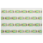 Tissu Drapeau Jamaïcain De La Fierté (Fat Quarter)