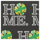 Tissu Drapeau jamaïcain d'Union Jack de style (Fermer)