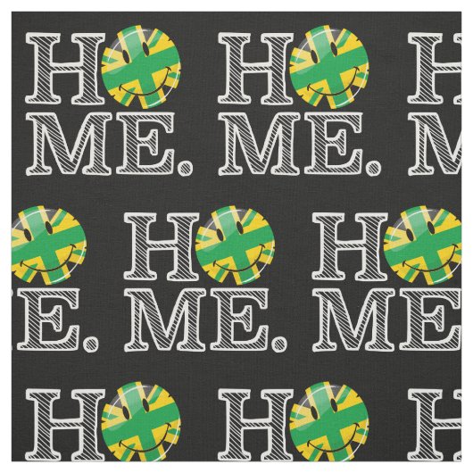 Tissu Drapeau jamaïcain d'Union Jack de style (Échantillon)