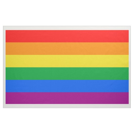 Tissu Drapeau LGBT Pride / Drapeau arc-en-ciel (Yard)