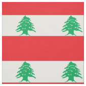 Tissu Drapeau libanais (Échantillon)