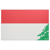 Tissu Drapeau libanais (Fat Quarter)
