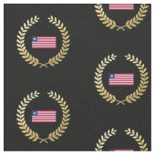 Tissu Drapeau libérien (Fermer)