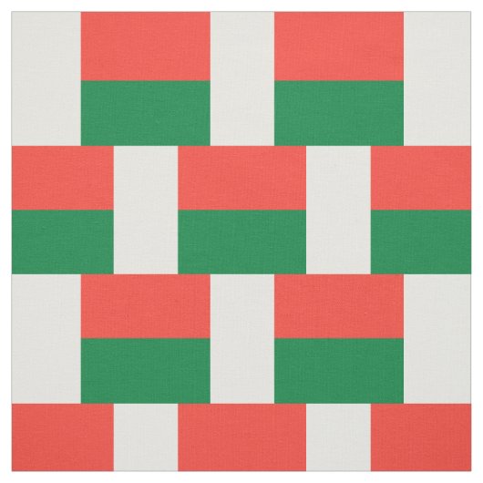 Tissu Drapeau Madagascar (Échantillon)