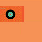 Tissu Drapeau Mariage rétro Vinyl (Carreau)