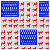 Tissu Drapeau mât et chat (Fermer)