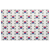Tissu Drapeau national de la Corée du Sud (Yard)