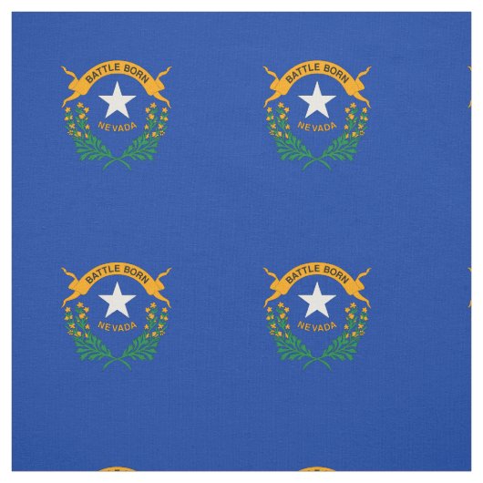 Tissu Drapeau national du Nevada (Échantillon)