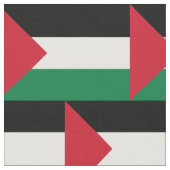Tissu Drapeau palestinien (Fermer)
