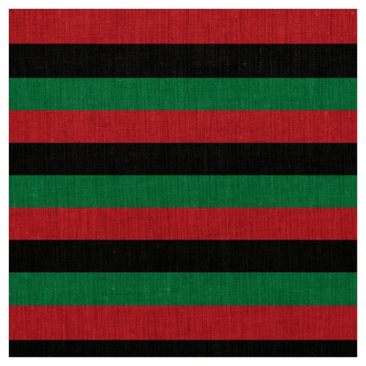 Tissu Drapeau panafricain de l'UNIA (Échantillon)