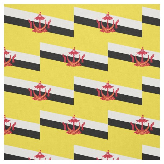 Tissu Drapeau patriotique Brunei (Échantillon)