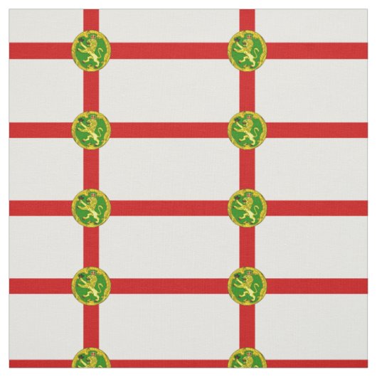 Tissu Drapeau patriotique d'Aurigny (Échantillon)
