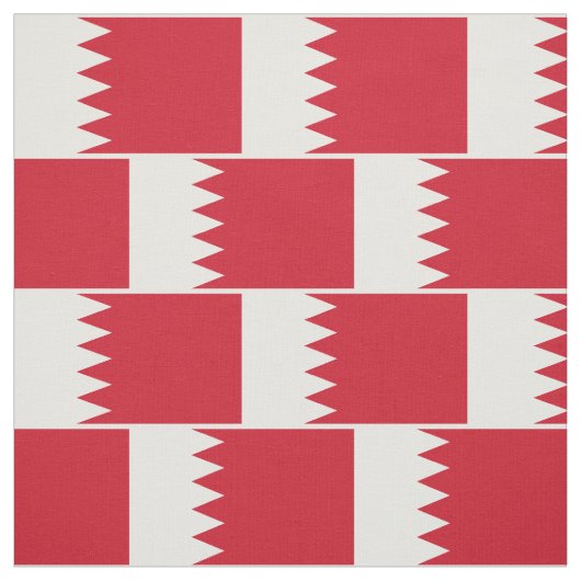 Tissu Drapeau patriotique de Bahreïn (Échantillon)