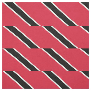 Tissu Drapeau patriotique de Trinité-et-Tobago