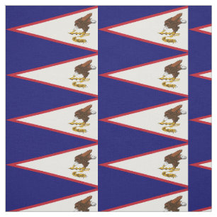 Tissu Drapeau patriotique des Samoa américaines