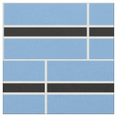 Tissu Drapeau patriotique du Botswana (Fermer)