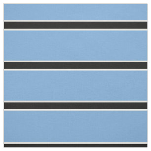 Tissu Drapeau patriotique du Botswana