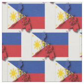 Tissu Drapeau PHILIPPINES Plan philippin (Fermer)
