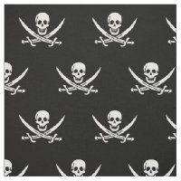Drapeau pirate crâne épées croisées