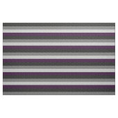 Tissu Drapeau Pixel de la fierté Asexuelle répétée (Fat Quarter)
