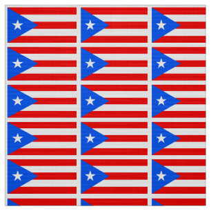 Tissu Drapeau porto-ricain classique