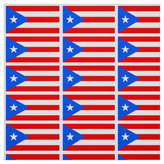 Tissu Drapeau porto-ricain classique (Échantillon)