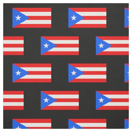 Tissu Drapeau porto-ricain classique (Échantillon)