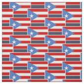 Tissu Drapeau portoricain (Échantillon)