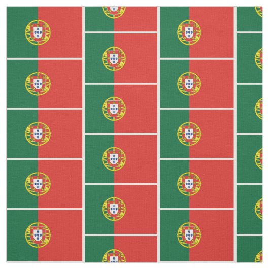 Tissu Drapeau PORTUGAL (Échantillon)