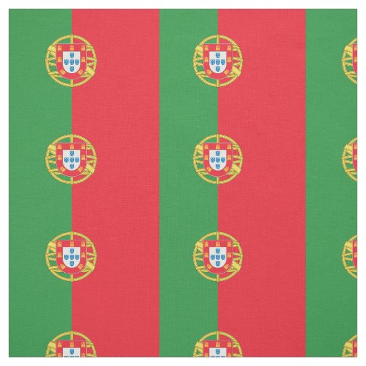 Tissu Drapeau Portugal (Échantillon)