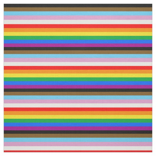 TISSU DRAPEAU PRIDE LGBTQ+ INCLUSIF (Échantillon)