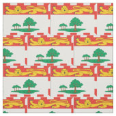 Tissu Drapeau PRINCE EDWARD (Échantillon)
