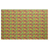 Tissu Drapeau Rasta jamaïcain Camouflage couleur Imprime (Fat Quarter)