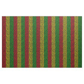 Tissu Drapeau Rasta Motif Empreinte de léopard couleur (Fat Quarter)