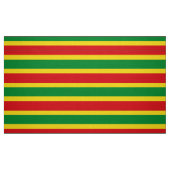 Tissu Drapeau rastafarien Rasta Ethiopie (Fat Quarter)