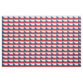 Tissu Drapeau République tchèque (Yard)