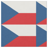 Tissu Drapeau République tchèque (Fermer)