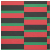 Tissu Drapeau rouge, noir et vert (Échantillon)