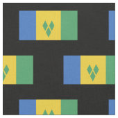 Tissu Drapeau Saint-Vincent (Fermer)