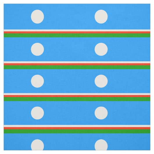 Tissu Drapeau Sakha (Échantillon)