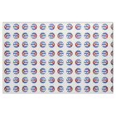 Tissu Drapeau souriant cubain (Yard)