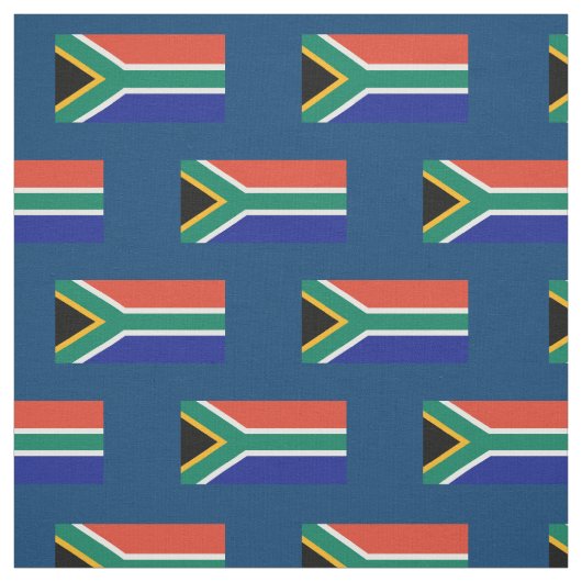 Tissu Drapeau sud-africain (Échantillon)