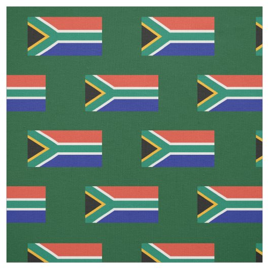 Tissu Drapeau sud-africain (Échantillon)