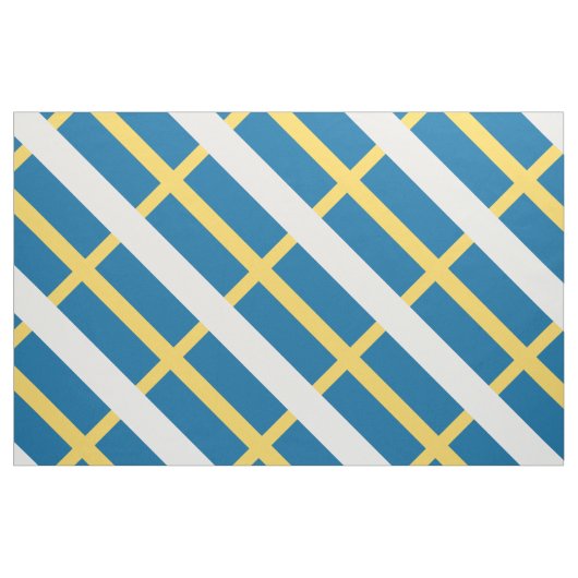 Tissu Drapeau Suède (Yard)