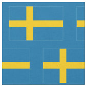 Tissu Drapeau suédois (Fermer)